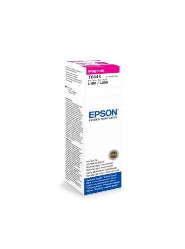 Tintapatron Epson T6643 vörös 