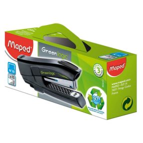  Tűzőgép, No. 10, 15 lap, MAPED "Greenlogic Pocket"