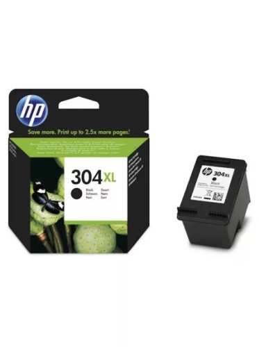 Tintapatron HP N9K08AE No. 304XL fekete 